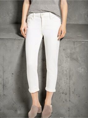 MOTHER DENIM The Dropout Jeans in Whipping the Cream (29)